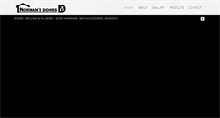 Desktop Screenshot of normansdoors.com