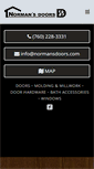 Mobile Screenshot of normansdoors.com